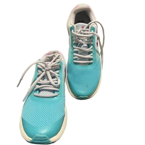 Under Armour Surge Prism Running Shoes – Aqua/Pink (Women’s 5.5Y/7W) - Picture 2 of 7